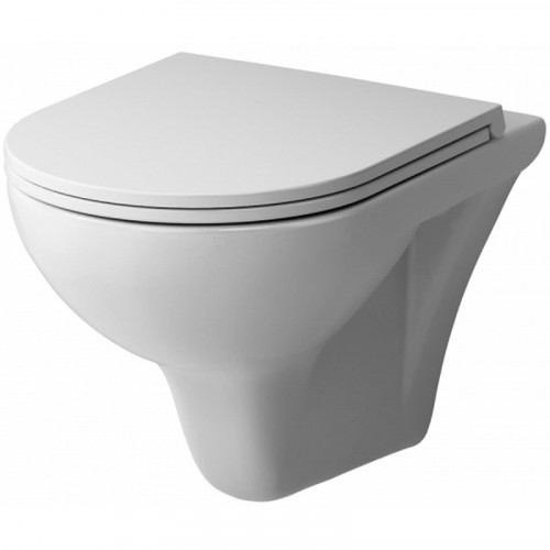 Унитаз AM.PM Gem FlashClean C901700SC подвесной с сиденьем Микролифт фарфор подвесной