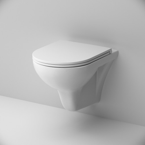 Унитаз AM.PM Gem FlashClean C901700SC подвесной с сиденьем Микролифт фарфор подвесной