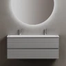 Тумба под раковину Sancos Folk 120 FL120ES подвесная Ergraut soft МДФ / ЛДСП