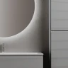 Тумба под раковину Sancos Folk 120 FL120ES подвесная Ergraut soft МДФ / ЛДСП