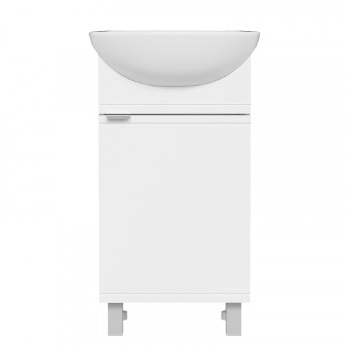 Тумба с раковиной DIWO Дмитров 47 цвет Белый