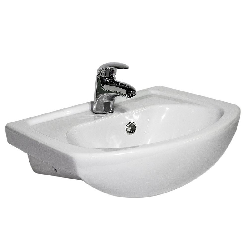 Тумба с раковиной DIWO Дмитров 47 цвет Белый