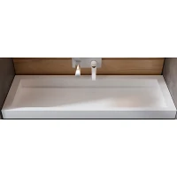Раковина Boheme Armadi Art Flat 120 859-120 Белая искусственный камень (литьевой мрамор) подвесная