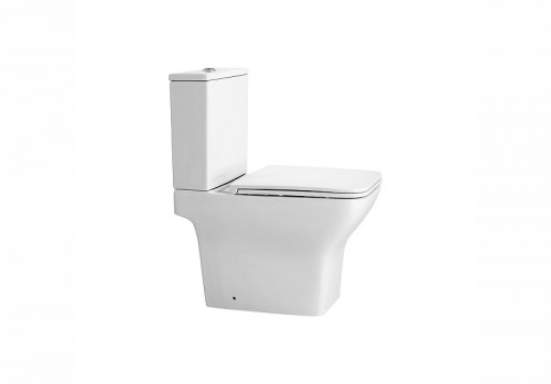 Унитаз компакт Aquatek Леон Квадро AQ2788T-00 цвет Белый с сиденьем Микролифт