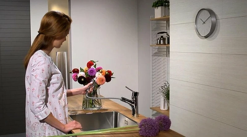 Смеситель для кухни Hansgrohe Talis S 32841000 Хром латунь