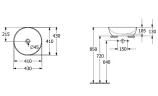 Раковина-чаша Villeroy&Boch Artis 43 417943R1 Альпийский белый