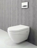 Унитаз Bocchi Taormina Arch 1012-001-0129 подвесной Белый глянцевый без сиденья фарфор подвесной