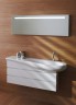 Зеркало Laufen Alessi One 120 с подсветкой Хром матовый