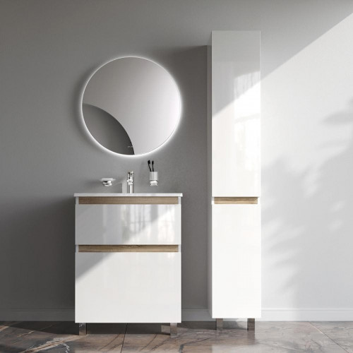 Тумба с раковиной AM.PM X-Joy 65 M85A-FSX0652-WC0652WG цвет Белый глянец