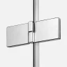 Душевой уголок New Trendy Avexa Chrome 80х110 EXK-1518 профиль Хром стекло прозрачное