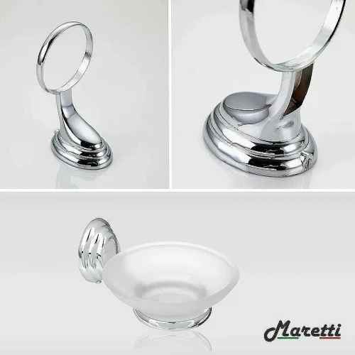Мыльница Maretti Karla KA8012010 Хром глянцевый