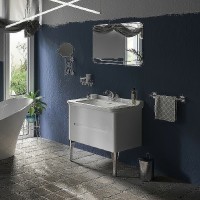 Зеркало Kerasan Waldorf 100 740601 С выключателем стекло