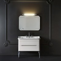 Зеркало Kerasan Waldorf 100 740601 С выключателем стекло
