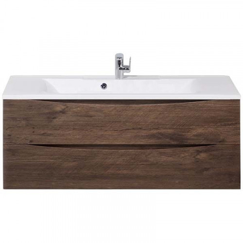 Тумба под раковину BelBagno Marino 120 MARINO-1200-2C-SO-RW-P подвесная Rovere Moro МДФ / ЛДСП