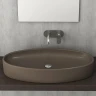 Раковина-чаша Bocchi Cortina Vessel 85 1014-025-0125 Кофейная матовая фарфор накладная