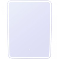Зеркальный шкаф Style Line Каре 50 СС-00002302 с подсветкой Белый с сенсорным выключателем МДФ / ЛДСП, стекло