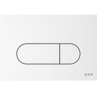 Комплект унитаза с инсталляцией Vitra Normus L-box 9773B003-7207 с сиденьем и Белой клавишей смыва фарфор подвесной