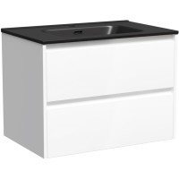 Тумба под раковину Sancos Libra 70 LB70W подвесная Белый глянец МДФ / ЛДСП