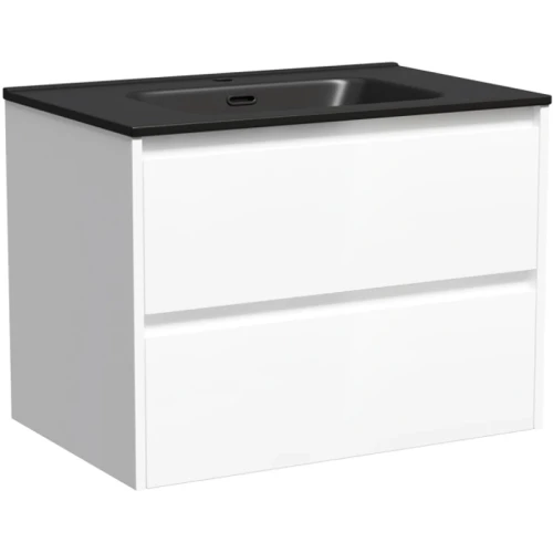 Тумба под раковину Sancos Libra 70 LB70W подвесная Белый глянец МДФ / ЛДСП