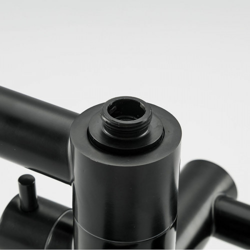 Душевая система Frap H801 F24801-6 Черная матовая нержавеющая сталь на стену