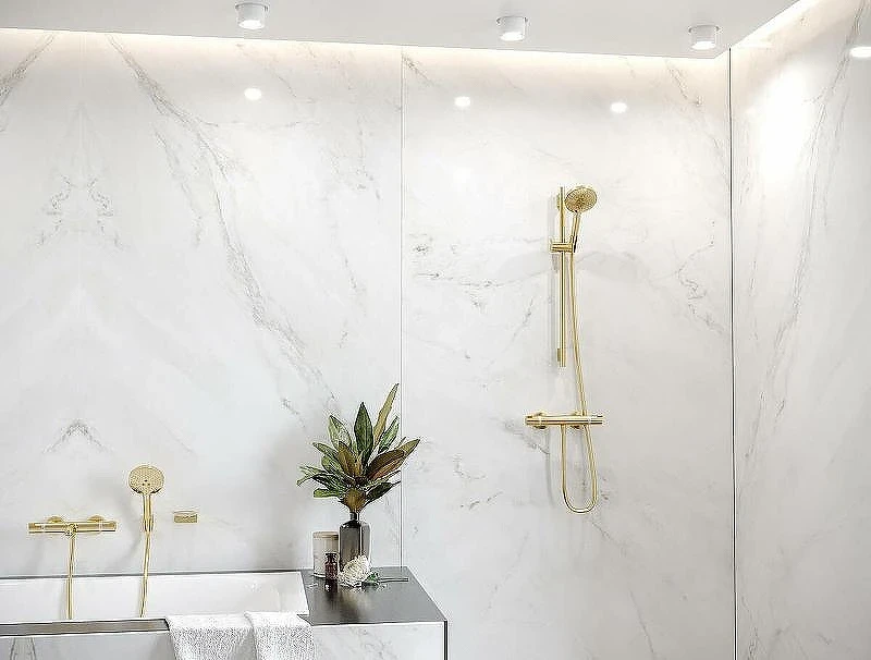 Душевая штанга Hansgrohe Unica S Puro 28632340 Шлифованный черный хром