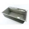 Кухонная мойка Fmark 75 FSC002T многофункциональная цвет Серый