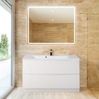 Тумба под раковину BelBagno Marino 100 Белая МДФ / ЛДСП
