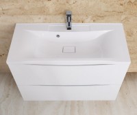 Тумба под раковину BelBagno Marino 100 Белая МДФ / ЛДСП