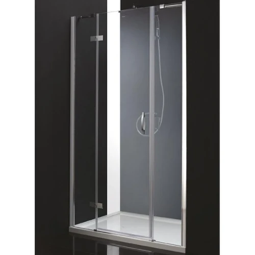 Душевая дверь Cezares Bergamo 175 L BERGAMO-W-B-13-80+60/40-C-Cr-L профиль Хром стекло прозрачное