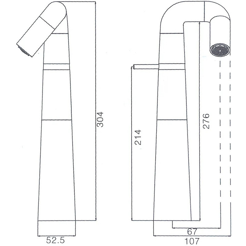Смеситель для раковины Haiba HB11813 Хром латунь