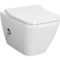 Унитаз Vitra Integra Square 7082B003-7209 подвесной без сиденья фарфор подвесной