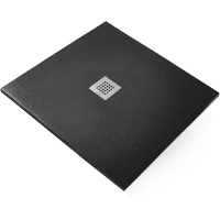 Душевой поддон из искусственного камня Starohome Solid 90х90 1237473 Black Matt