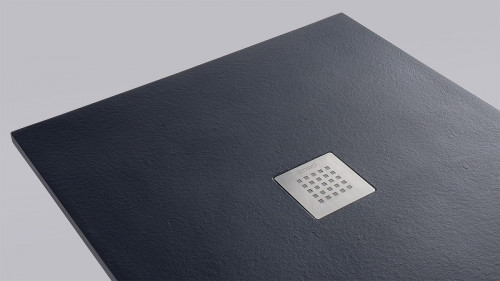 Душевой поддон из искусственного камня Starohome Solid 90х90 1237473 Black Matt