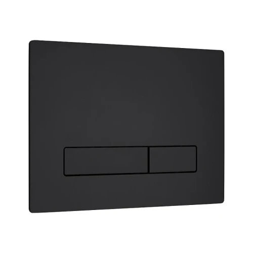 Клавиша смыва KK POL Vitrum Metal Slim 350/PSM/011-00-00 цвет Черный матовый