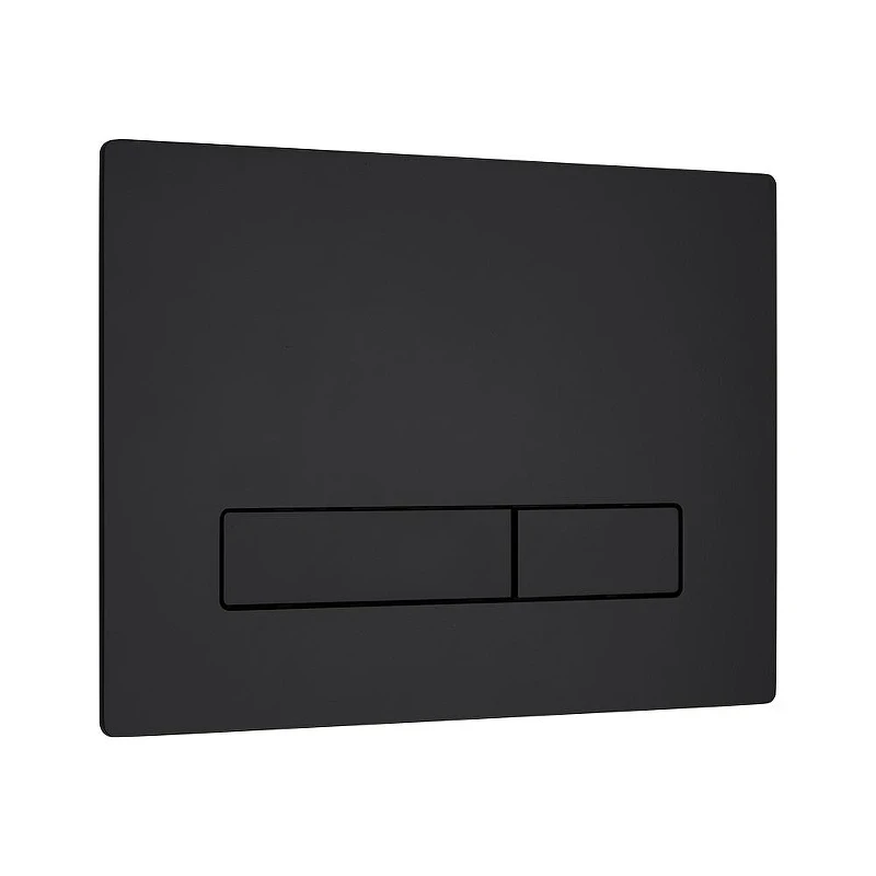 Клавиша смыва KK POL Vitrum Metal Slim 350/PSM/011-00-00 цвет Черный матовый