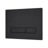 Клавиша смыва KK POL Vitrum Metal Slim 350/PSM/011-00-00 цвет Черный матовый