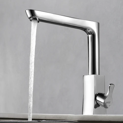 Смеситель для кухни WasserKRAFT Berkel 4807 Хром латунь