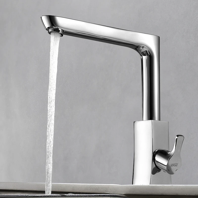 Смеситель для кухни WasserKRAFT Berkel 4807 Хром латунь