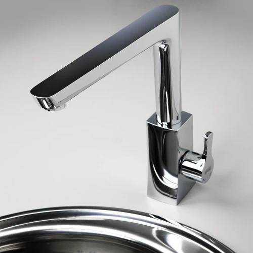 Смеситель для кухни WasserKRAFT Berkel 4807 Хром латунь