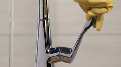 Смеситель для кухни Hansgrohe Metris 14822000 Хром латунь