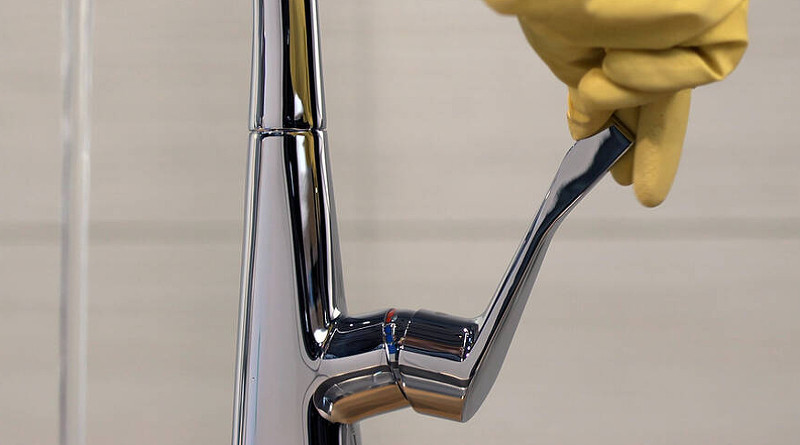 Смеситель для кухни Hansgrohe Metris 14822000 Хром латунь