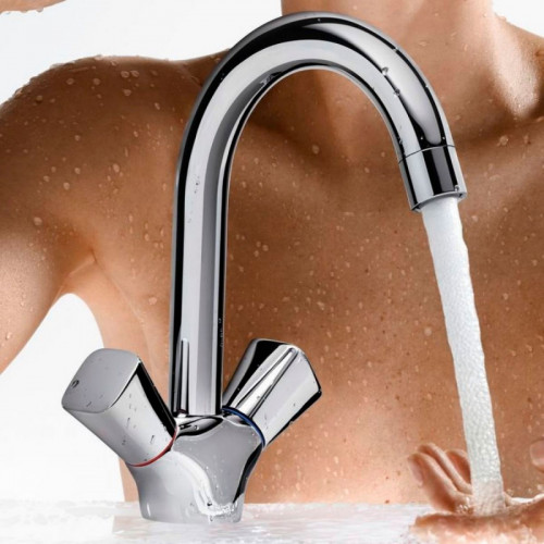 Смеситель для раковины Hansgrohe Logis 71221000 Хром латунь