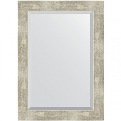 Зеркало Evoform Exclusive 71х51 BY 1129 с фацетом в багетной раме - Алюминий 61 мм стекло