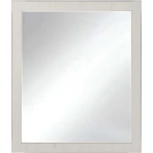 Зеркало Creto Vetra 80 15-80100W Белое массив дерева, стекло