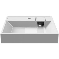 Раковина Paola Juno 60x50 на стиральную машину Белая глянцевая
