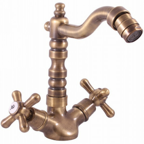 Смеситель для биде Rav Slezak Morava retro MK120.5/9SM Бронза латунь