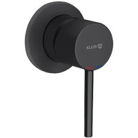 Смеситель для душа Kludi Bozz 389253976 Черный матовый латунь встраиваемый однорычажный