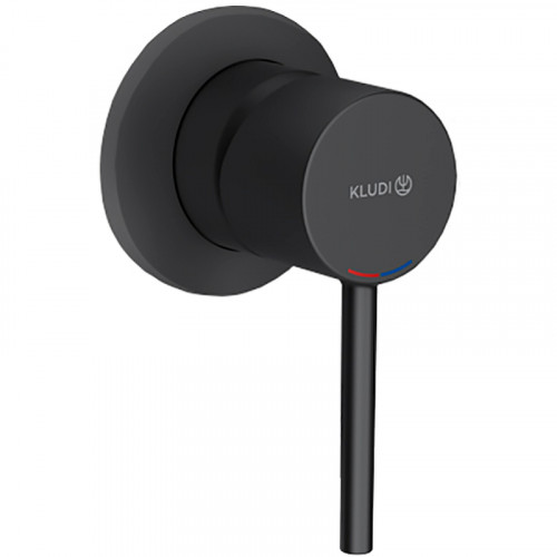 Смеситель для душа Kludi Bozz 389253976 Черный матовый латунь встраиваемый