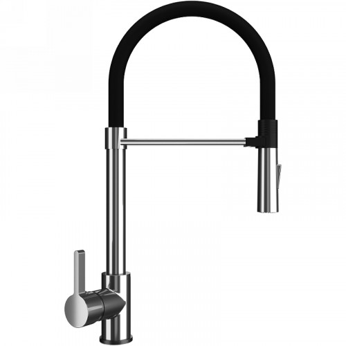 Смеситель для кухни Ulgran Classic U-024 Хром латунь