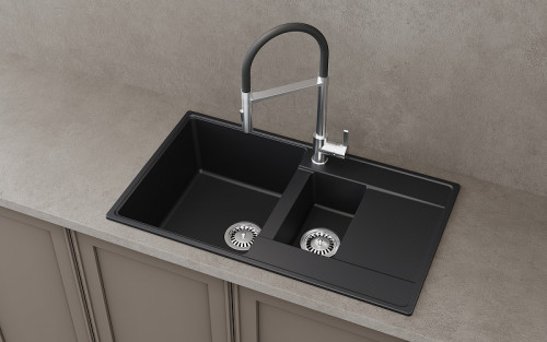 Смеситель для кухни Ulgran Classic U-024 Хром латунь